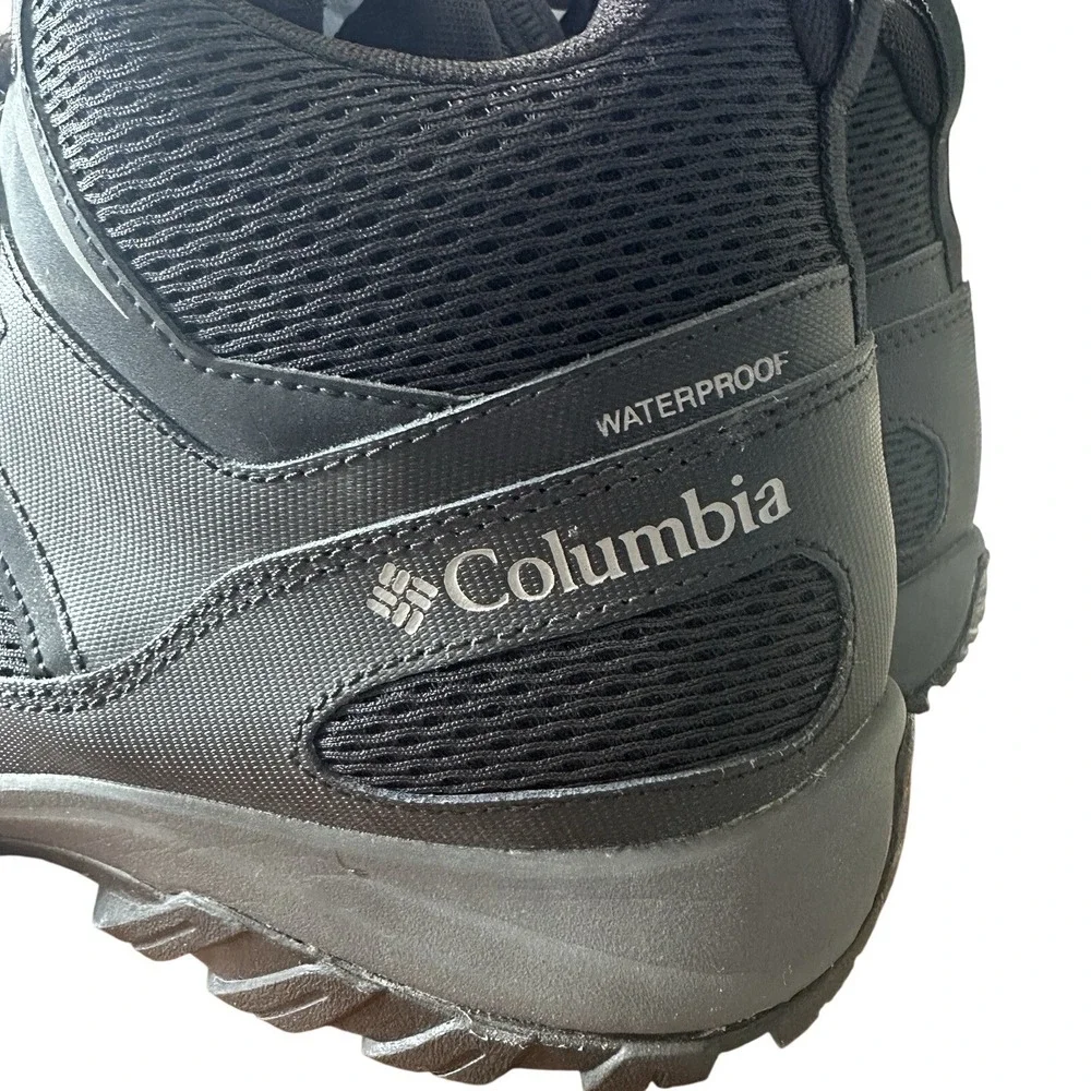 NEW Columbia Granite Trail Mid Waterproof Boots Mens Sz 13 Black Hiking Gorpcore